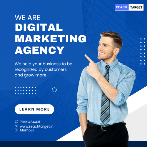 Digital Marketing Agency . A man trying to say about his agency